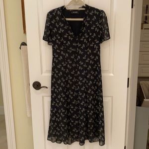 The Kooples Shirt Dress, Navy/White Size 6